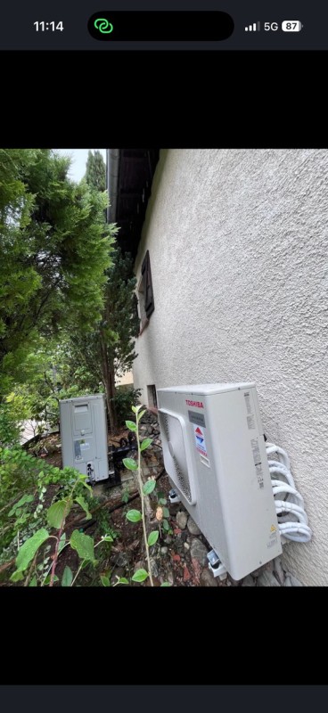 Installation d’une climatisation dans une maison de marque Toshiba à Brax